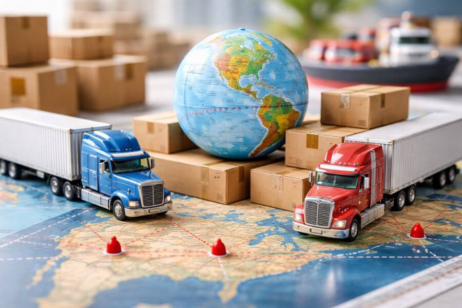 Logistics & Freight - V B INTERNATIONAL